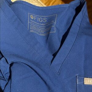 Figs Royal Blue Medical Scrub Set size Xl